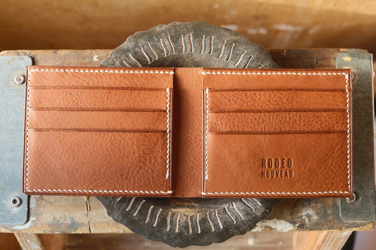 The Al Wallet - Premium Vegetable-Tanned Leather Men's Slim Wallet