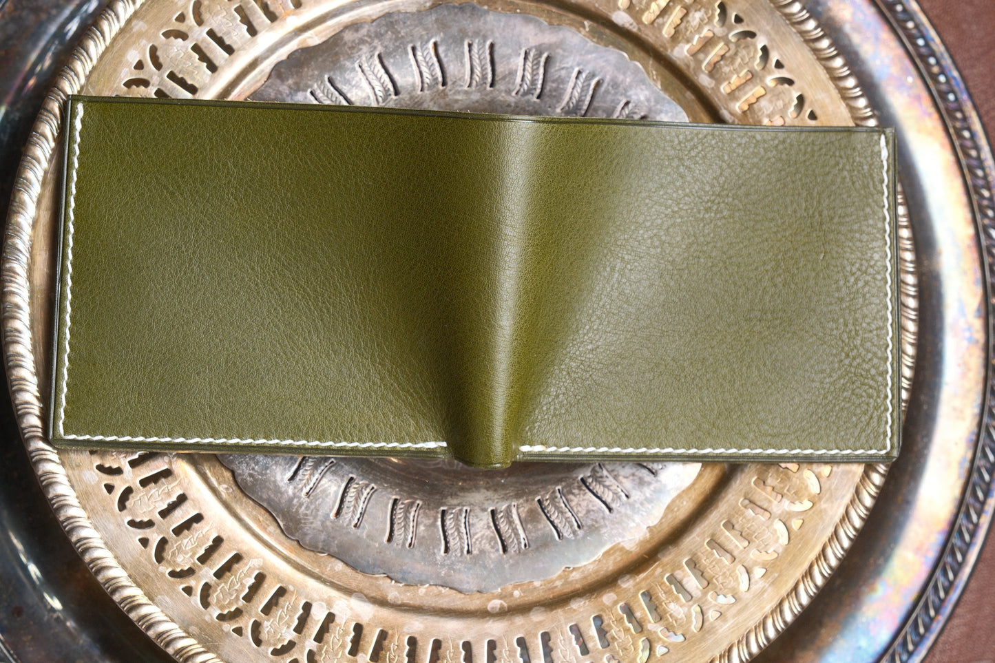 The Al Wallet - Premium Vegetable-Tanned Leather Men's Slim Wallet