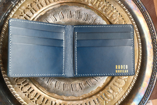 Al Wallet - Navy Blue Buttero